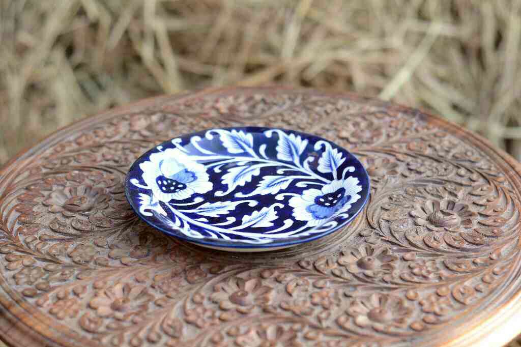 Blue Pottery Quarter Plate