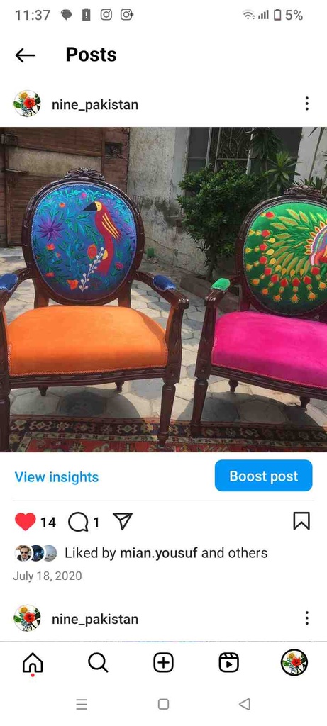 Bed room chairs