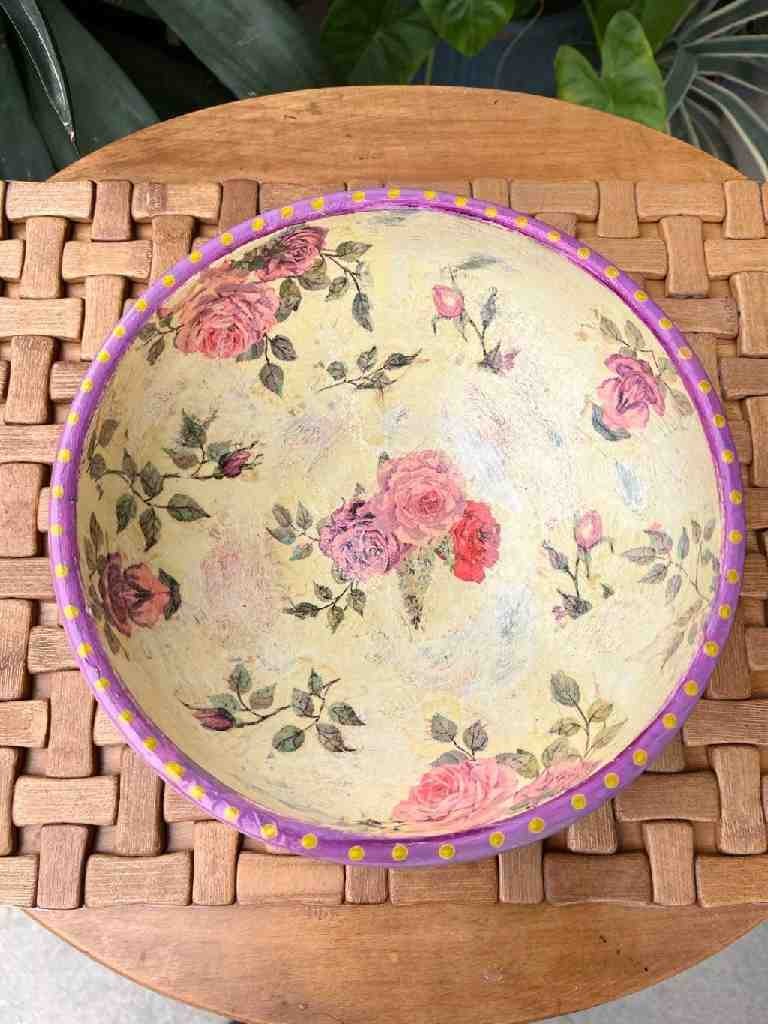 handcrafted decorative bowl 