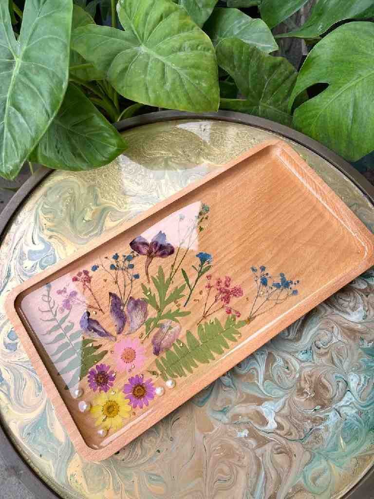 Wooden tray