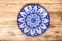 Blue Pottery Full Plate