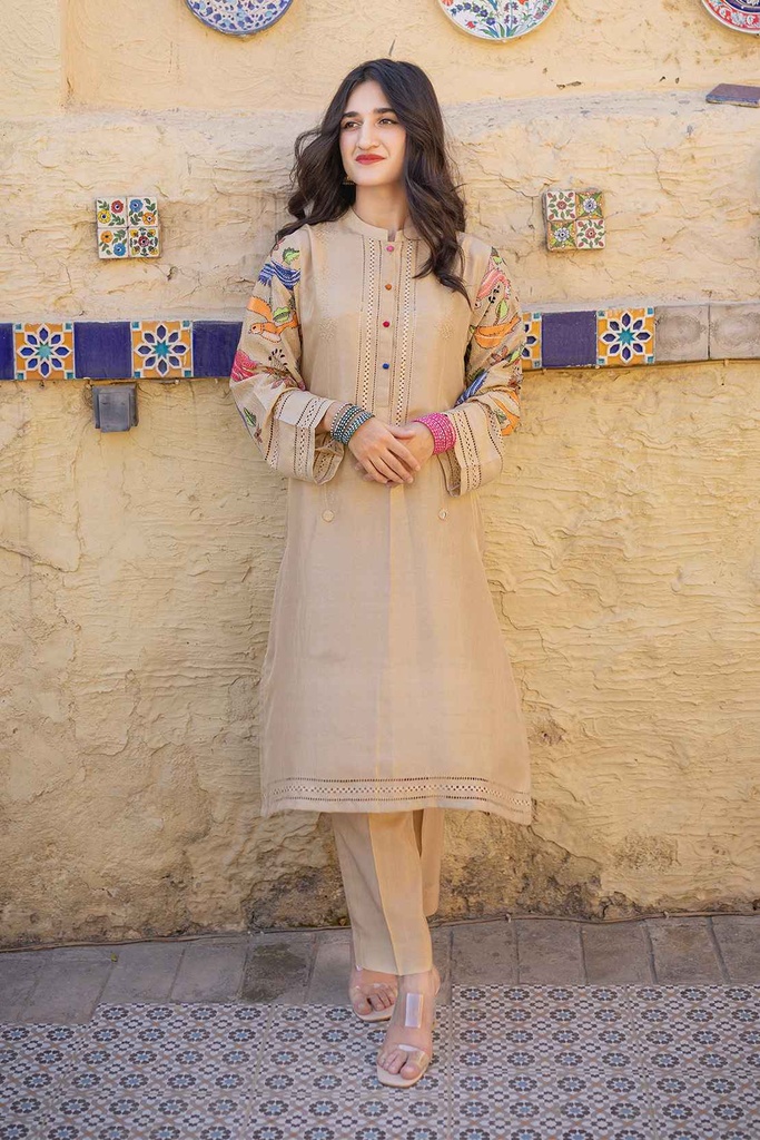Tarkashi and Embroidered Suit