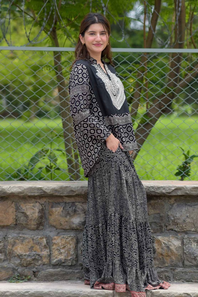 Ajrak Skirt