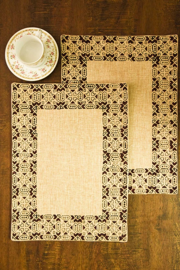 Block Print Mat Set