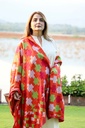 Umber - Jisti phulkari shawl