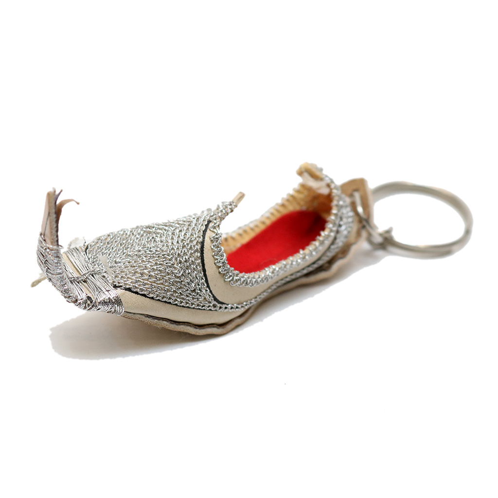 Handmade khussa keyring (Set of 5)