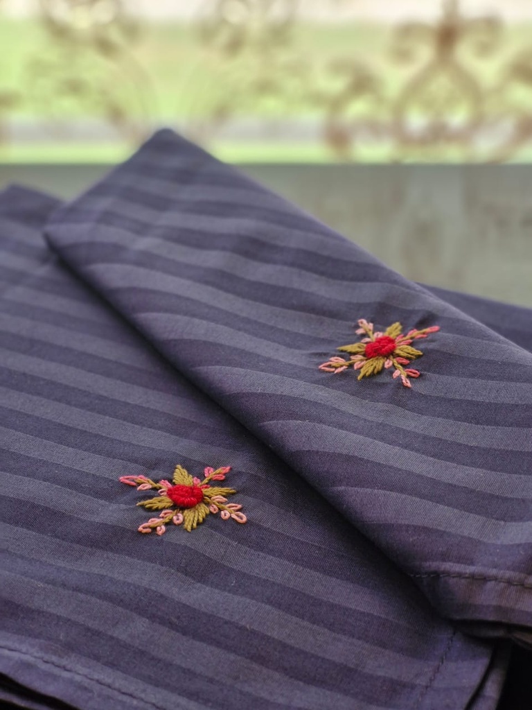 N-10 Navy Blue Napkins