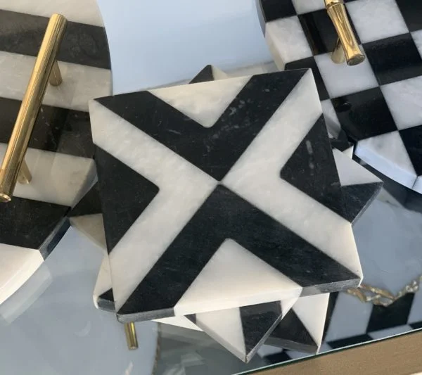 Marble Coasters – Diamond