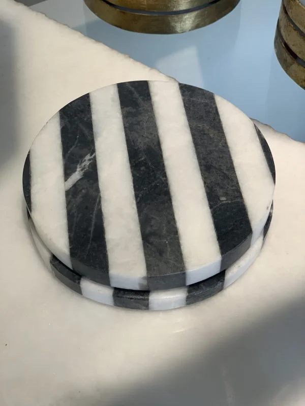 Marble Coasters – Striped