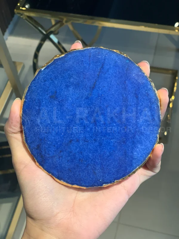 Marble Coasters – Blue