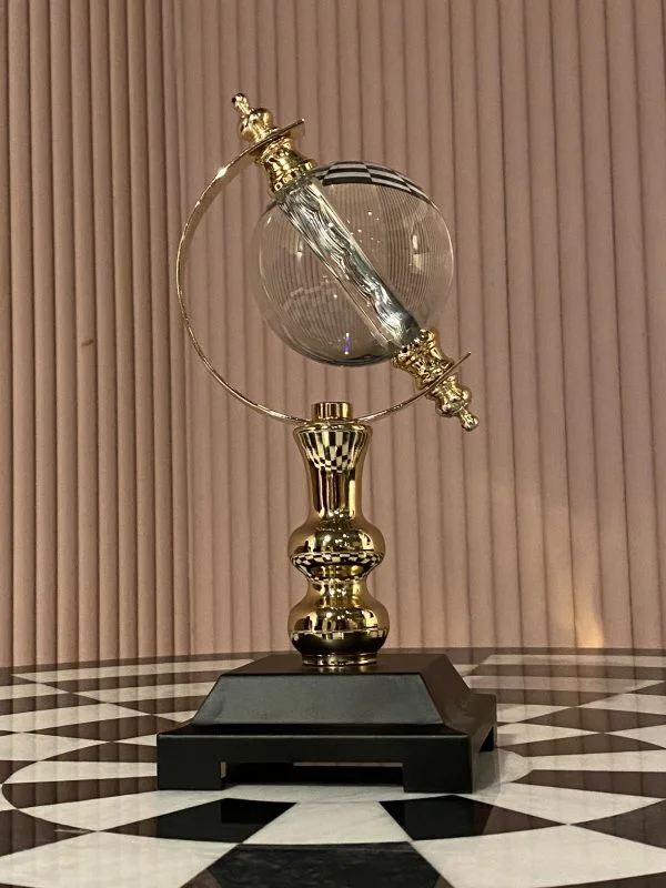 Glass Globe Stand