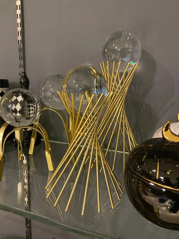 Glass Ball Stand
