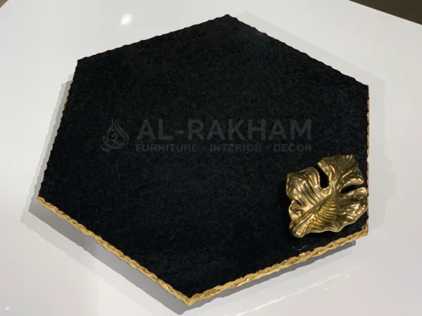 Leaf Platter – Black