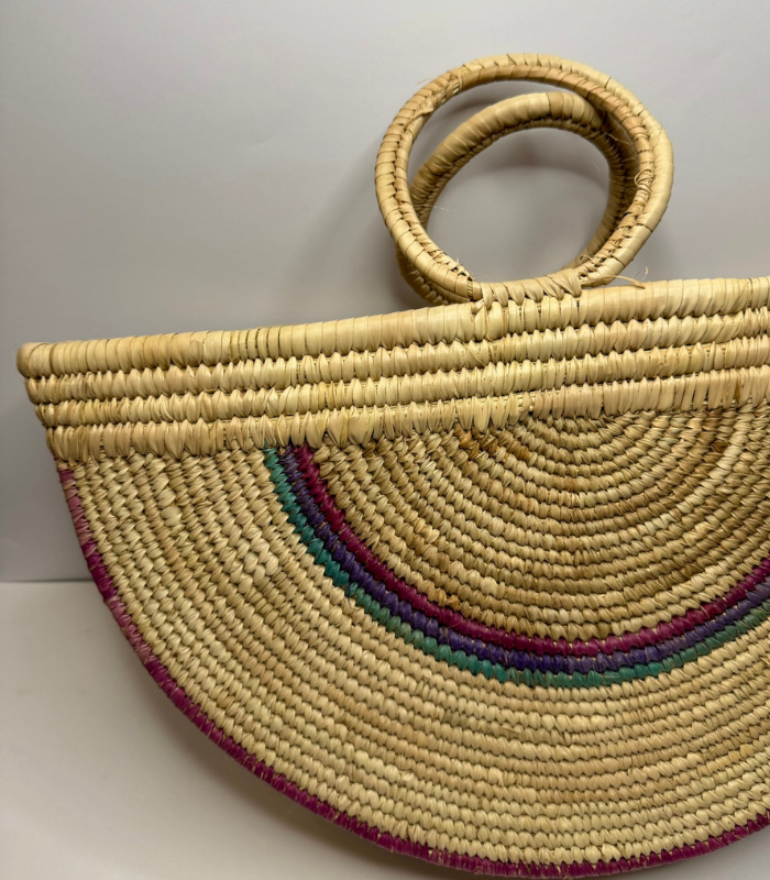 African Half Moon Bag