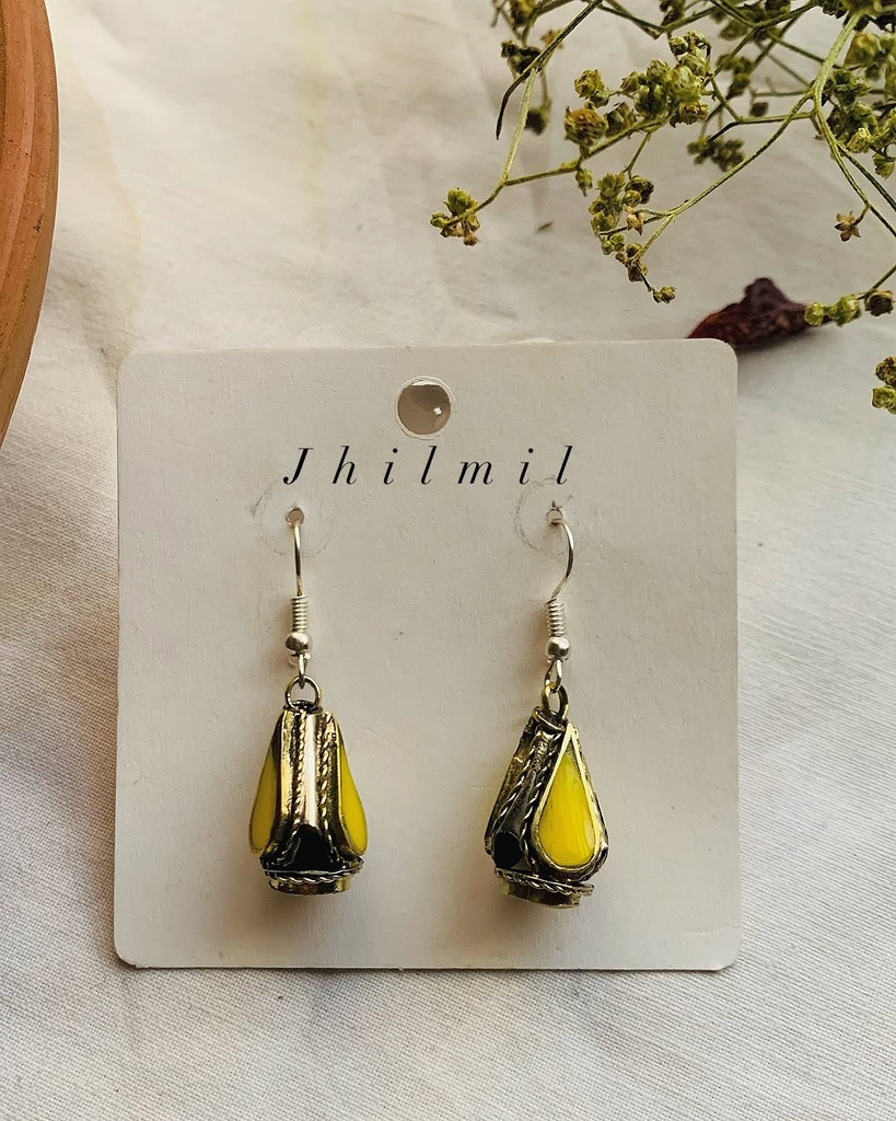 Afghan Mini Tear earrings