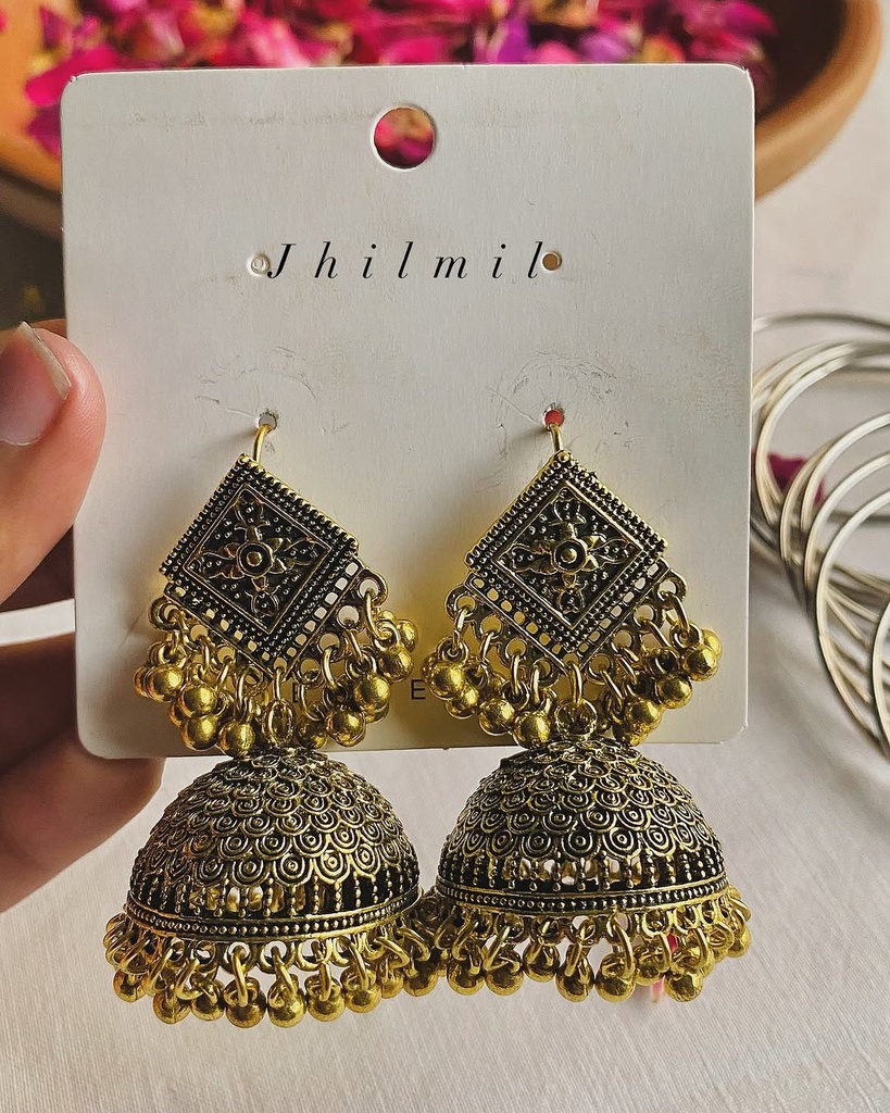 Medium Jhumki - Design 7
