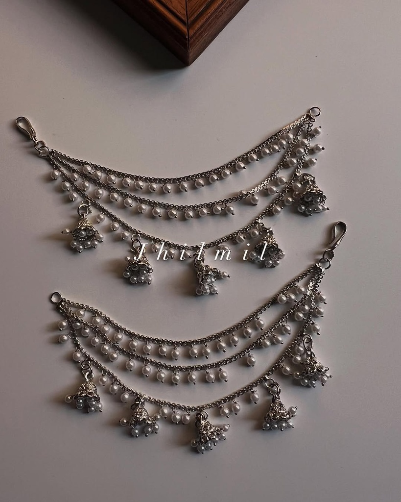 Pearl Silver Sahara Pair