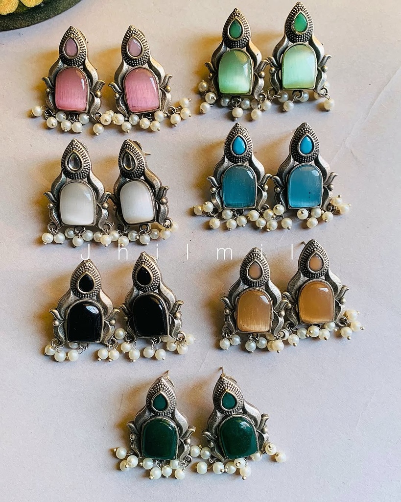 Abstract carved Ear candies