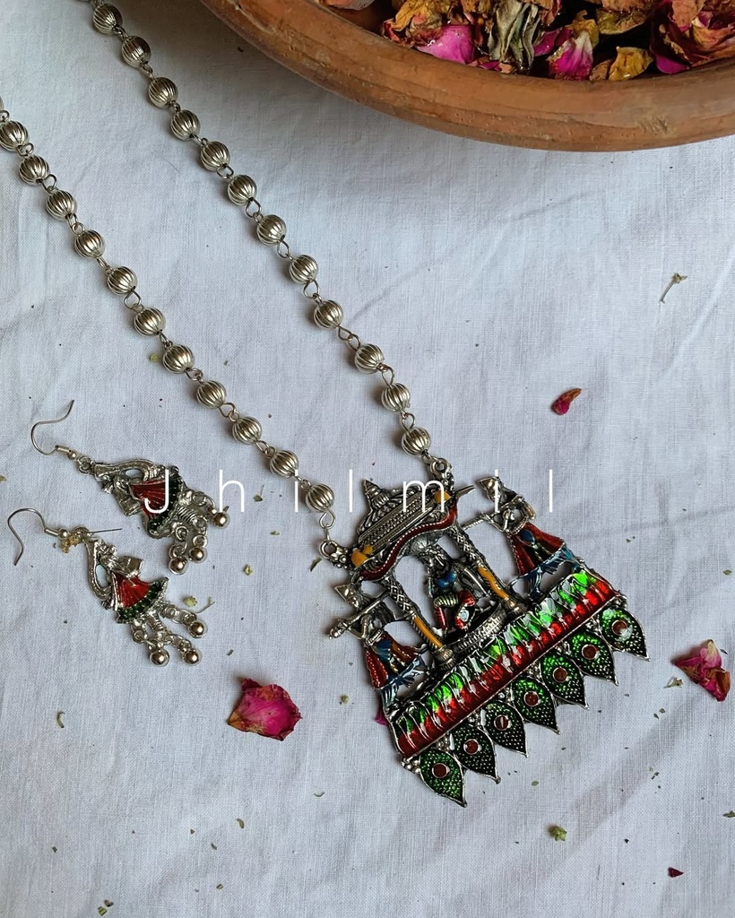 Meena Palki Mala set