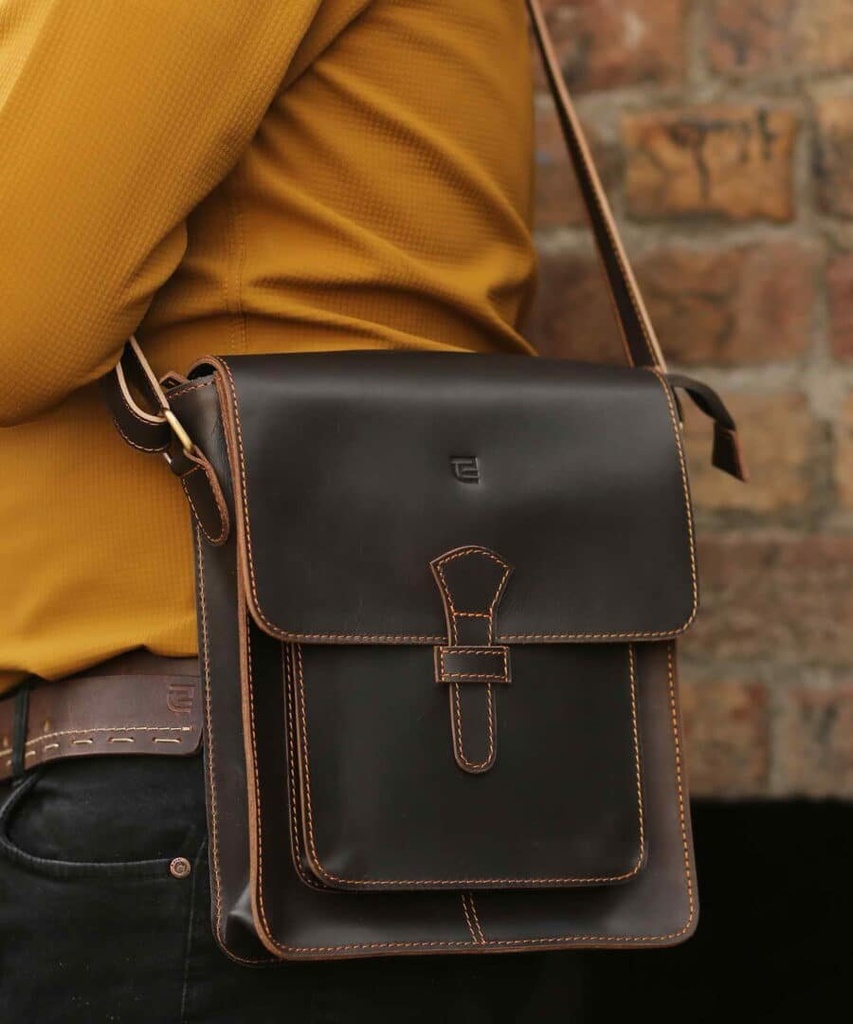 Bellaro – The Satchel Bag – Dark Coffee Brown