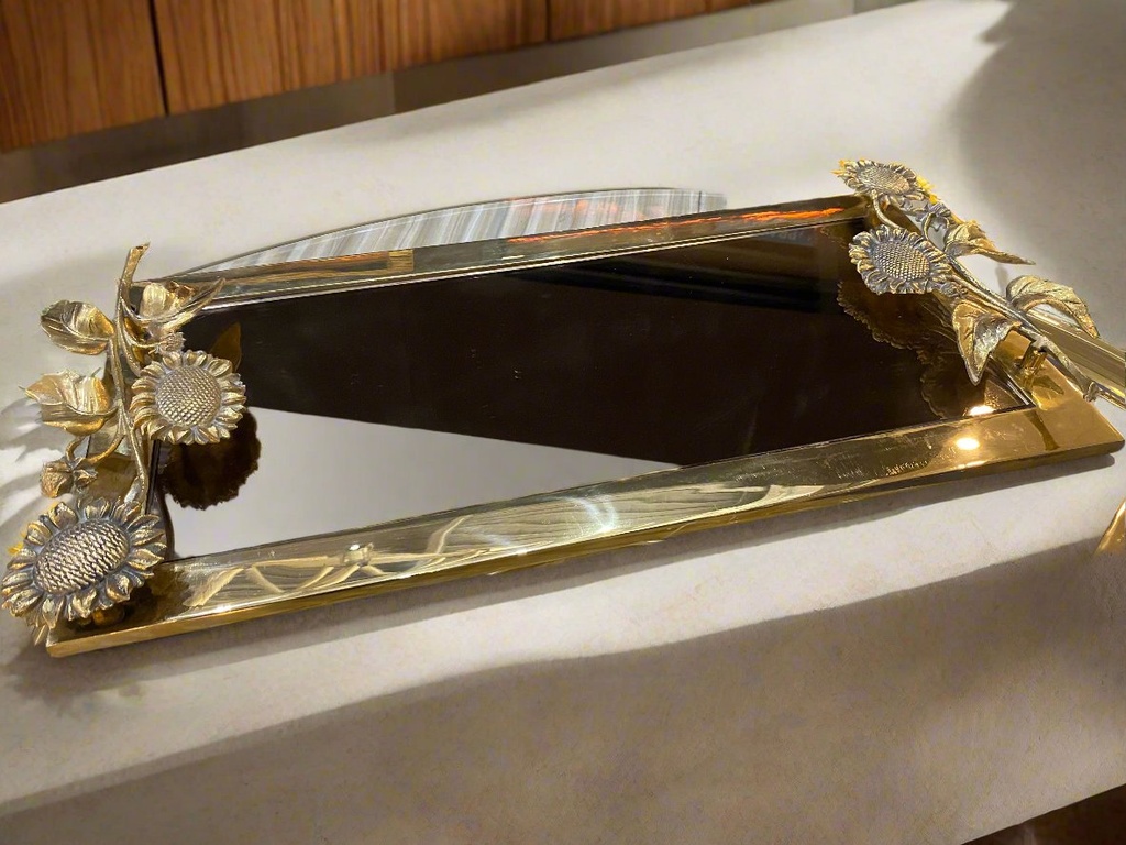 Brass Flat Platter - 12x24