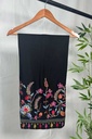 EMBROIDERD PANTS (BLACK)