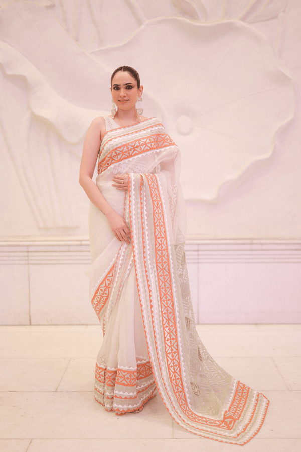 Bronze Twilight Saree