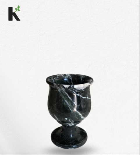 Artisan-Crafted Stone Wine Glasses