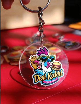 Resin style Keychain