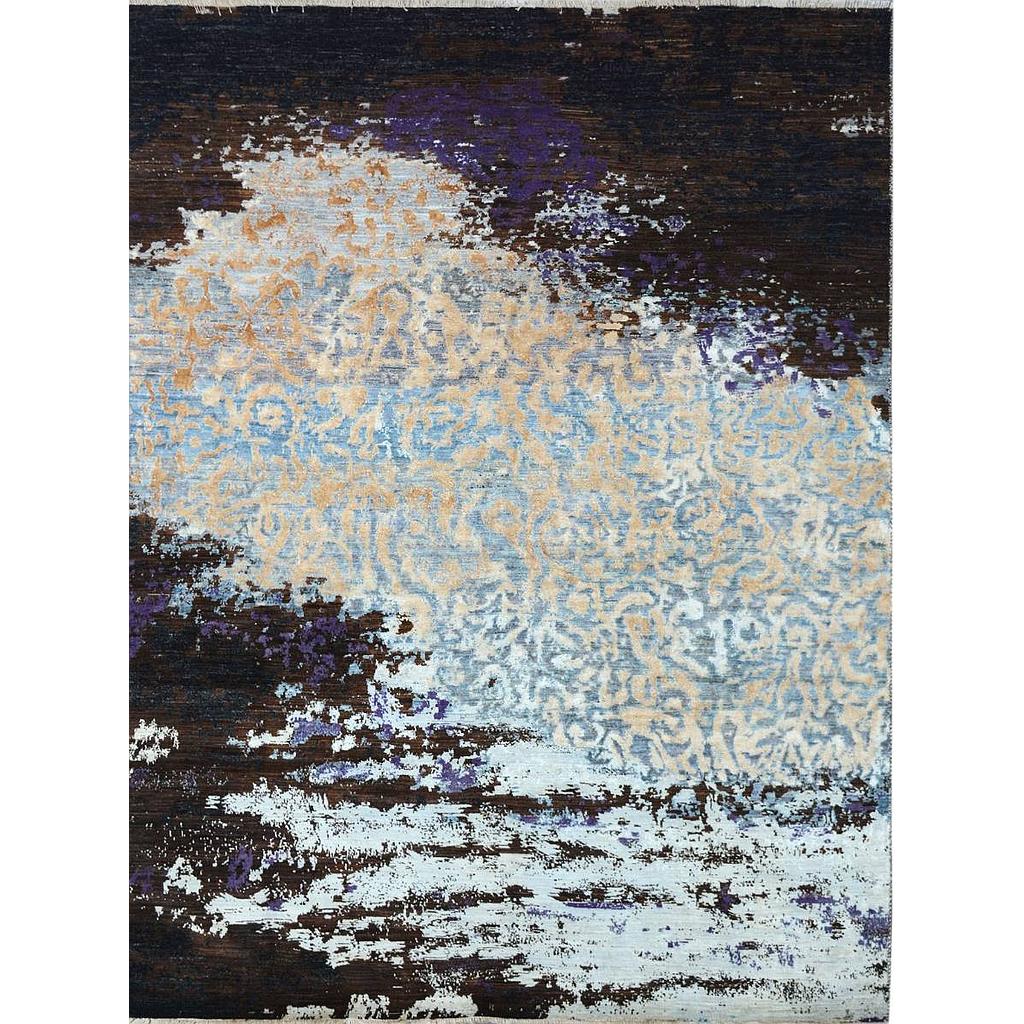 Modern Carpet -Wool&Silk- 8x10
