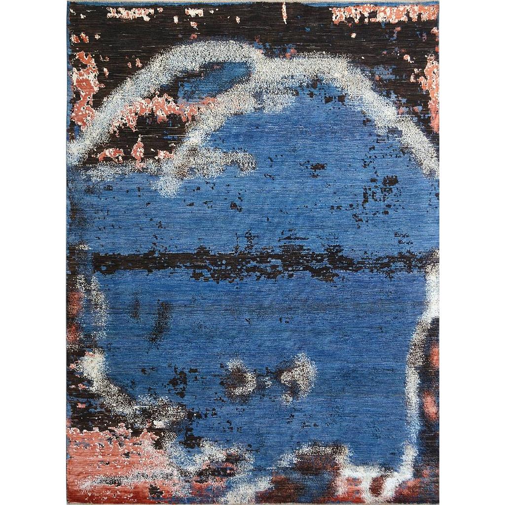 Modern Carpet -Wool&Silk- 9x12