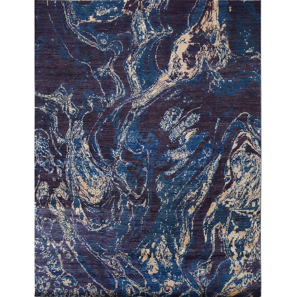 Modern Carpet -Wool&Silk- 9x12