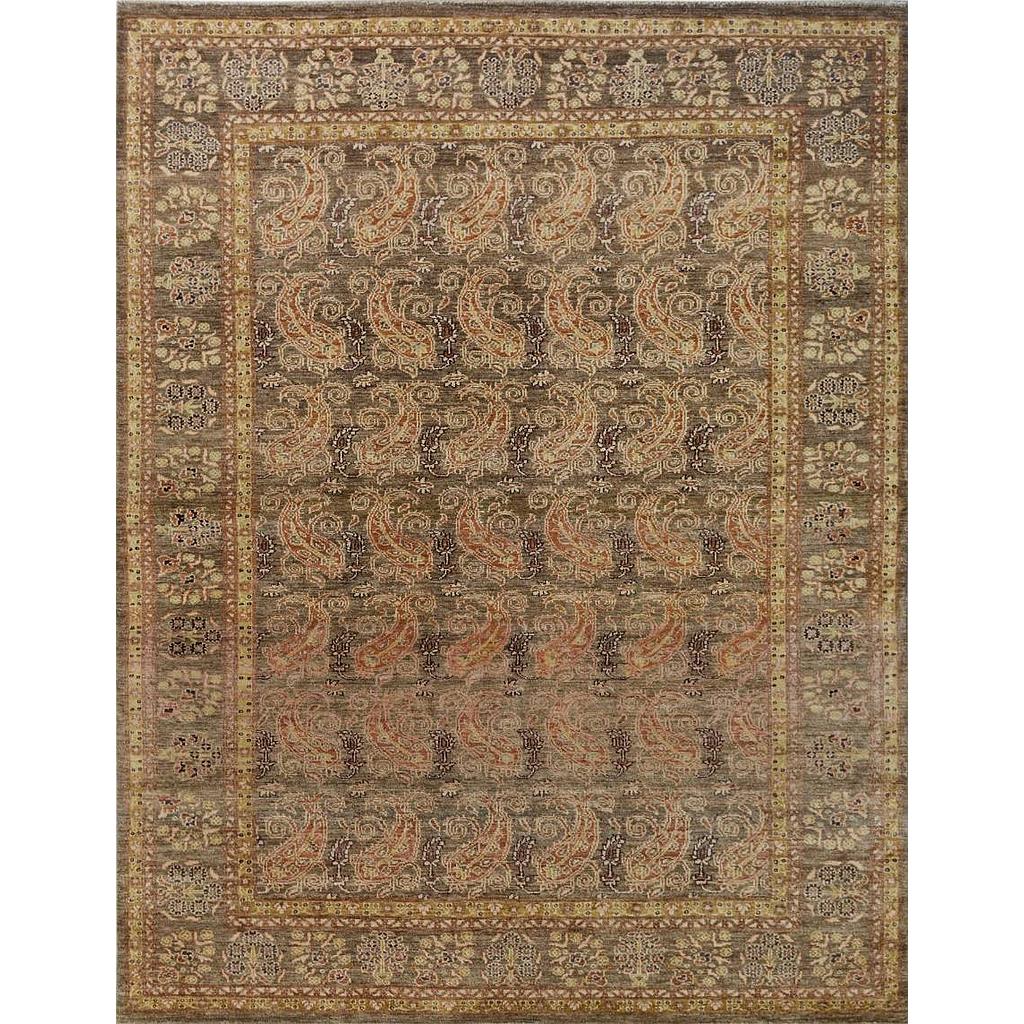 Suzani Carpet -Wool&Silk- 8x10