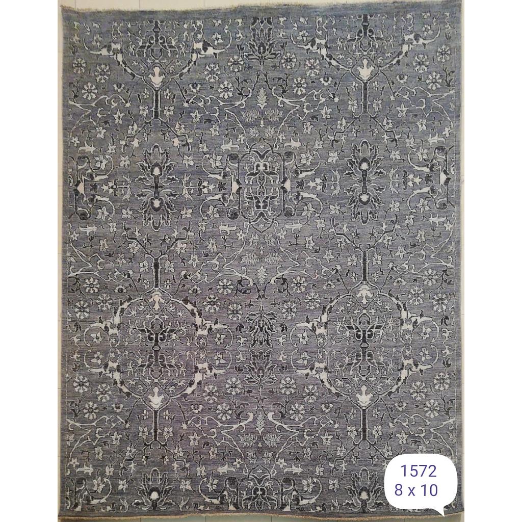 Suzani Carpet -Wool&Silk- 8x10