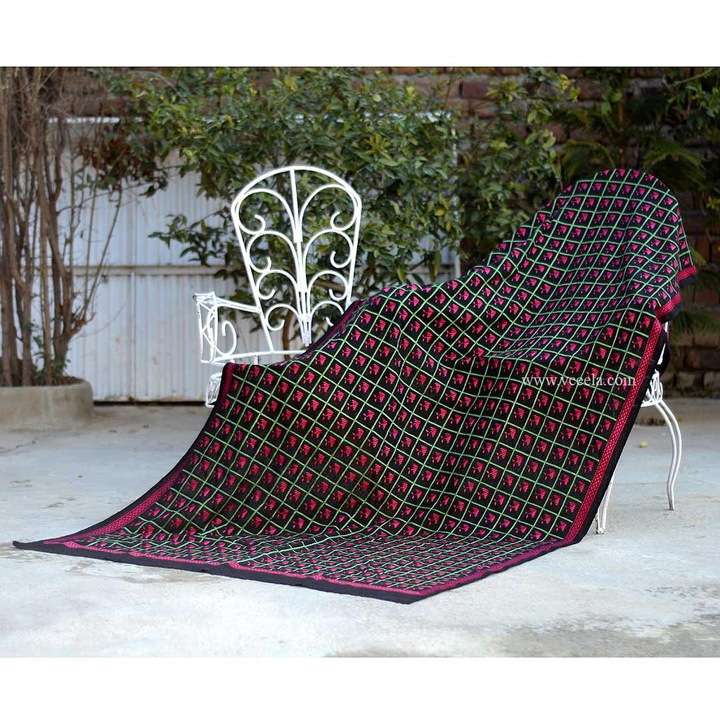 Phulkari Embroidered Shawl