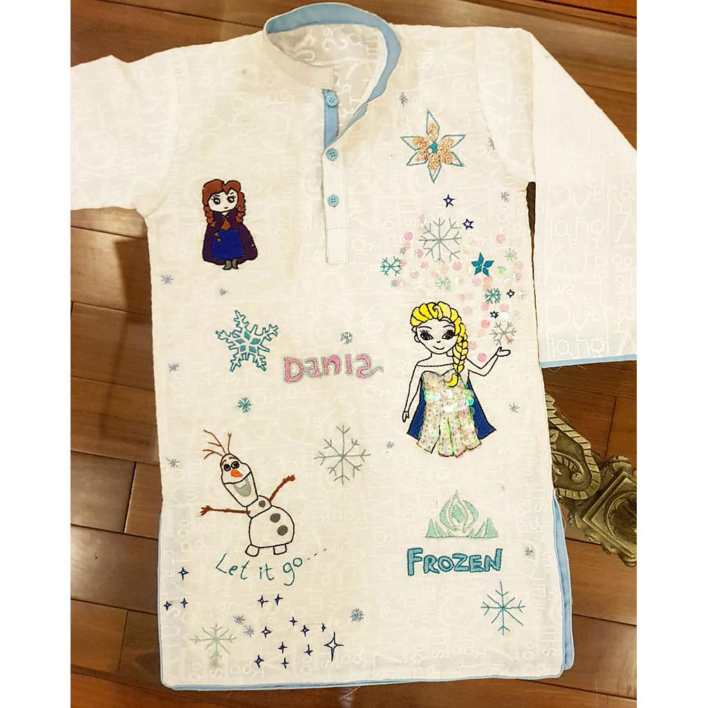 Frozen Theme Kurta