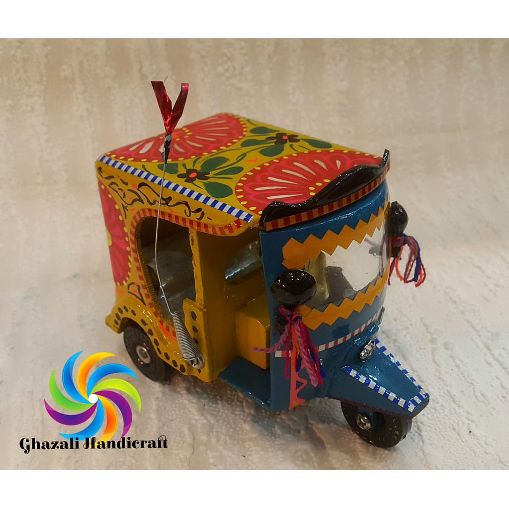 Hand Painted Rickshaw 