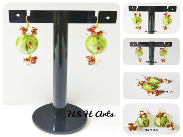 Handmade Cluster Earring