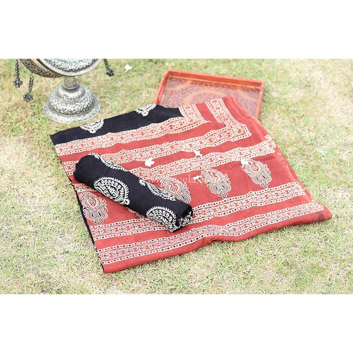 [PK2739-CF-AJK-009156] Ajrak   2- Piece Suit