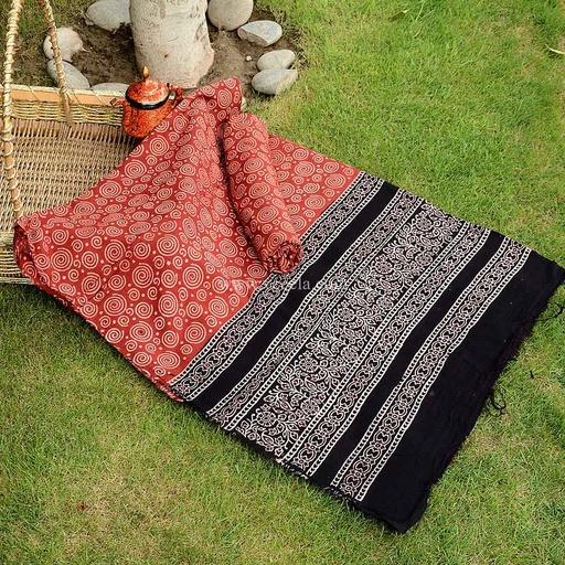 [PK0299-CF-AJK-009454] Ajrak - 2 Piece Suit