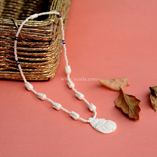 [PK0075-CF-BON-009480] Camel Bone Craft Necklace