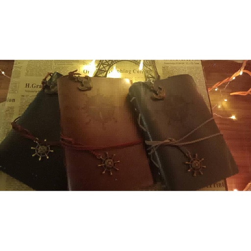 [PK3205-CF-LEA-009768] "بول کہ لب آزاد ہیں تیرے " - Vintage Notebook