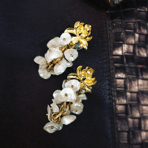 [PK3216-JW-EAR-009980] Baroque Pearl Earrings