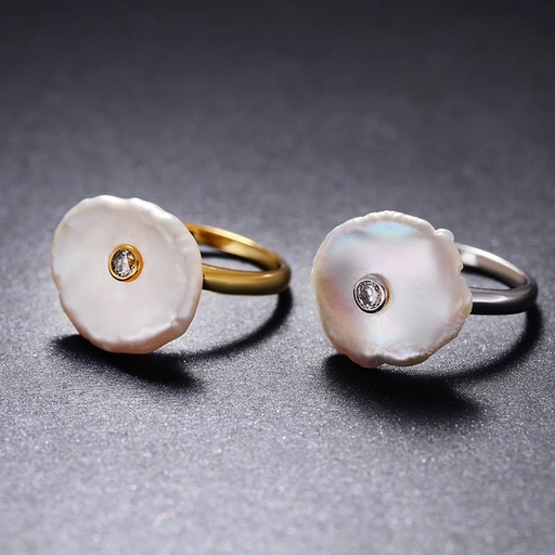 [PK3216-JW-GEN-009981] Baroque Pearl Ring