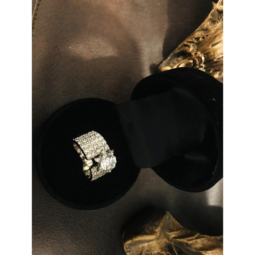 [PK3216-JW-GEN-010000] Zircon heaven ring