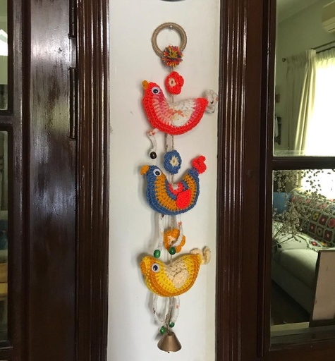 [PK1894-HM-DCR-011303] bells (Birdie hanger)