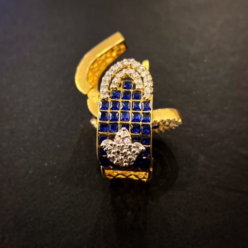 [PK3216-JW-EAR-012146] Blue Sapphire Earrings