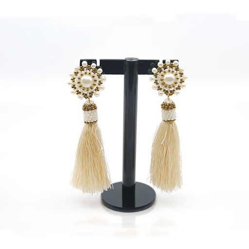 [PK1048-GN-GEN-012252] Tassel Earring