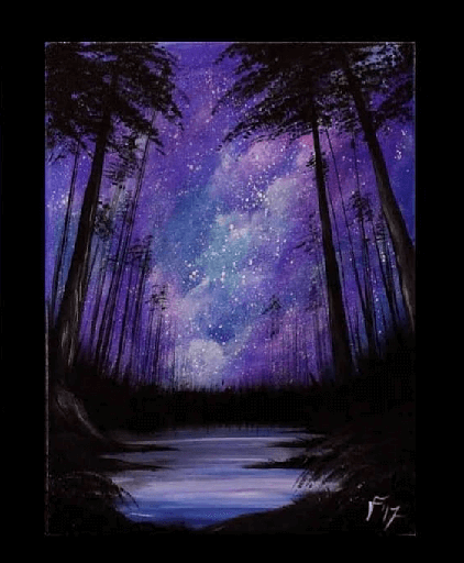 [PK4367-CF-ART-013569] Starry Night