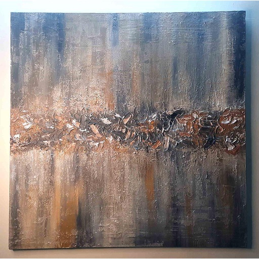 [PK4463-AR-ACR-013581] Pastel Textured Art